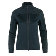 Fjallraven Womens Abisko Lite Fleece Jacket Dark Navy - Parasol Store