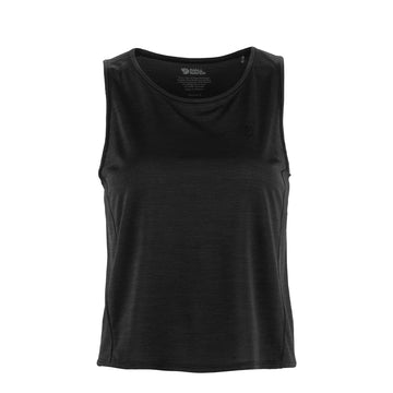 Fjallraven Womens Abisko Lite Tank Black - Parasol Store