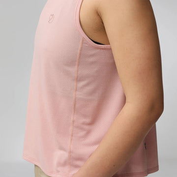 Fjallraven Womens Abisko Lite Tank Chalk Rose