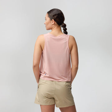 Fjallraven Womens Abisko Lite Tank Chalk Rose