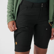Fjallraven Womens Abisko Midsummer Shorts Dusty Rose - Parasol Store