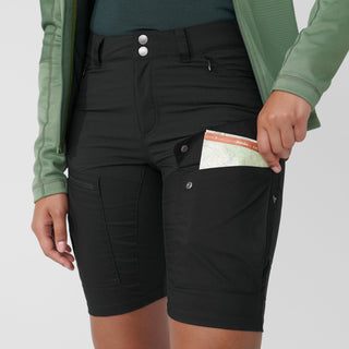 Fjallraven Womens Abisko Midsummer Shorts Dusty Rose - Parasol Store