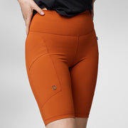 Fjallraven Womens Abisko Short Tights Black - Parasol Store
