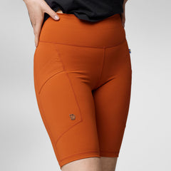 Fjallraven Womens Abisko Short Tights Black - Parasol Store