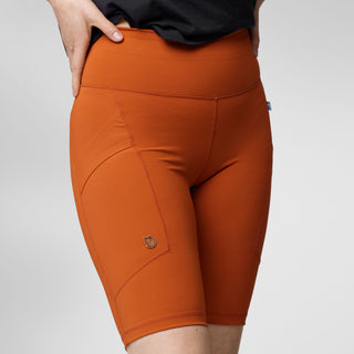Fjallraven Womens Abisko Short Tights Black - Parasol Store
