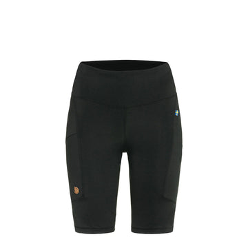 Fjallraven Womens Abisko Short Tights Black - Parasol Store
