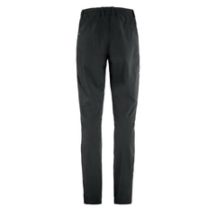 Fjallraven Womens Abisko Stretch Trousers Reg Leg Black - Parasol Store