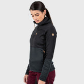 Fjallraven Womens Abisko Trail Fleece Black