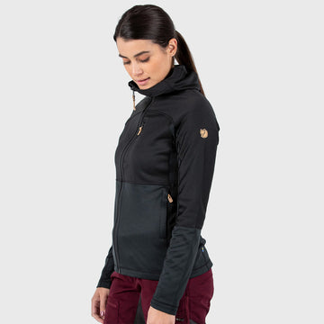Fjallraven Womens Abisko Trail Fleece Black