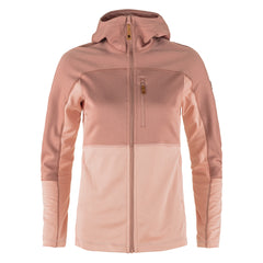 Fjallraven Womens Abisko Trail Fleece Chalk Rose / Dusty Rose - Parasol Store