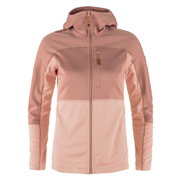 Fjallraven Womens Abisko Trail Fleece Chalk Rose / Dusty Rose - Parasol Store