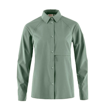 Fjallraven Womens Abisko Trekking Shirt Patina Green