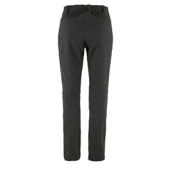 Fjallraven Womens Abisko Winter Stretch Reg Leg Trousers Black - Parasol Store