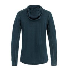 Fjallraven Womens Abisko Wool Hoodie Dark Navy