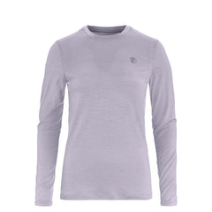 Fjallraven Womens Abisko Wool LS T-shirt Lavender Mist