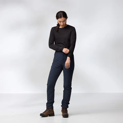 Fjallraven Womens Abisko Wool LS T-shirt Lavender Mist