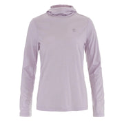 Fjallraven Womens Abisko Wool Sun-hoodie Lavender Mist - Parasol Store