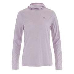 Fjallraven Womens Abisko Wool Sun-hoodie Lavender Mist - Parasol Store