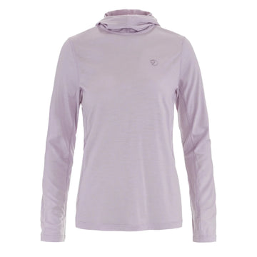 Fjallraven Womens Abisko Wool Sun-hoodie Lavender Mist - Parasol Store