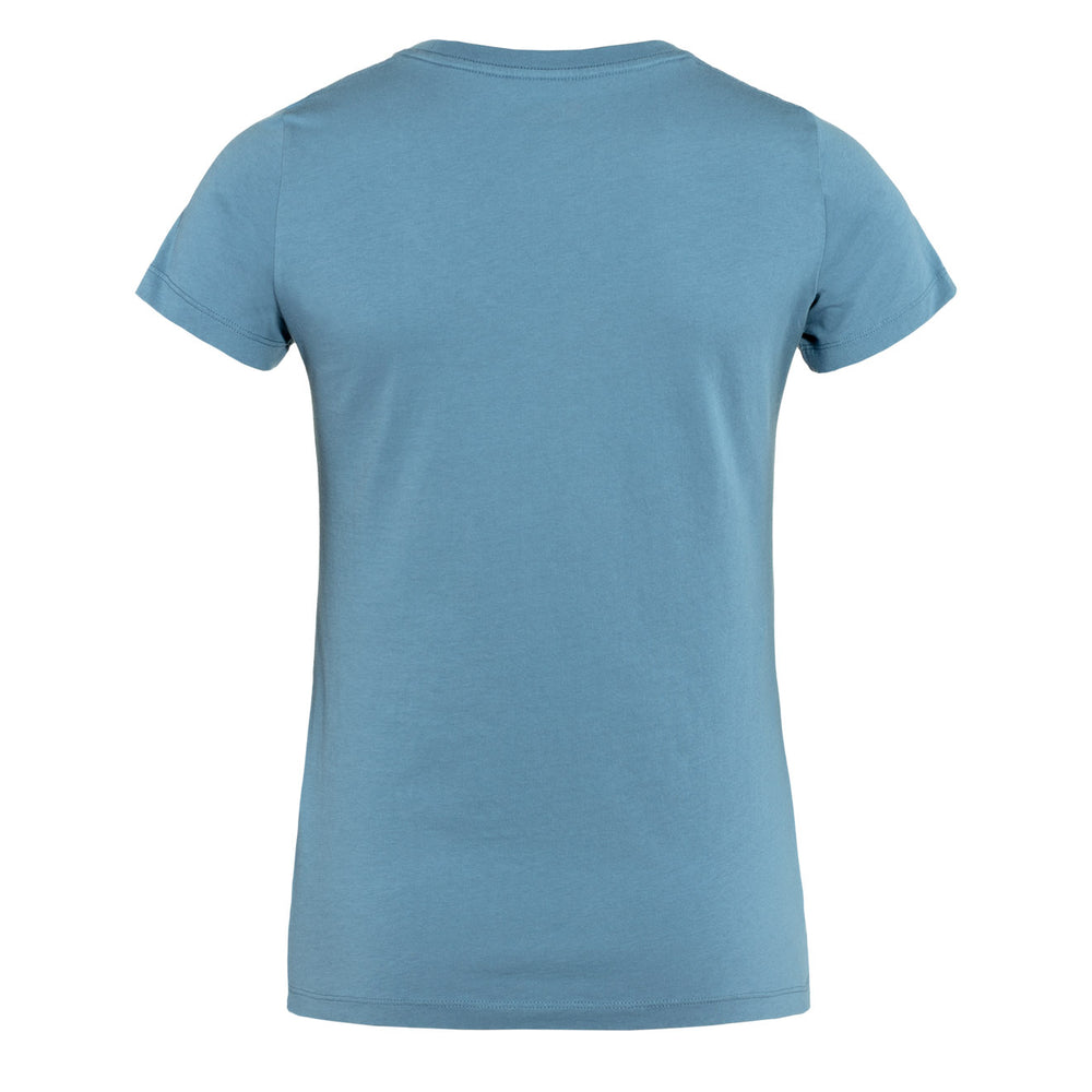 Fjallraven Womens Arctic Fox Print T-Shirt Dawn Blue / Terracotta Fjallraven