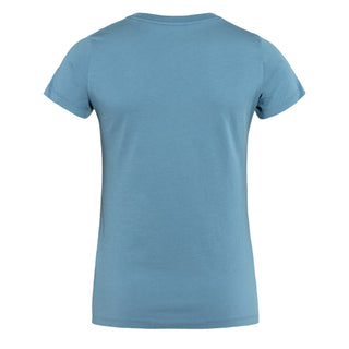 Fjallraven Womens Arctic Fox Print T-Shirt Dawn Blue / Terracotta Fjallraven