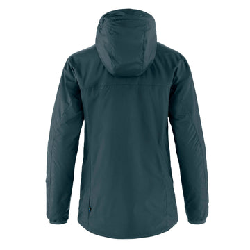 Fjallraven Womens Bergtagen 60 Insulation Jacket Mountain Blue / Mustard Yellow