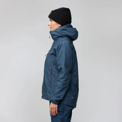 Fjallraven Womens Bergtagen 60 Insulation Jacket Mountain Blue / Mustard Yellow - Parasol Store