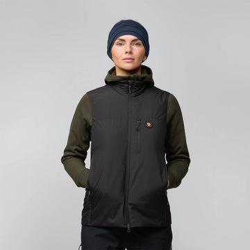 Fjallraven Womens Bergtagen 60 Insulation vest Black