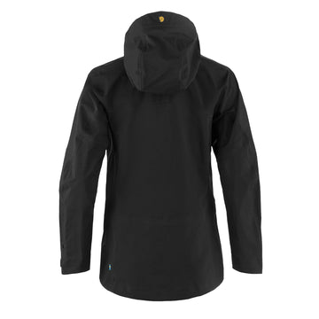 Fjallraven Womens Bergtagen GTX Touring Jacket Black - Parasol Store