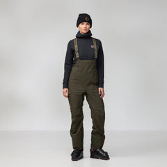 Fjallraven Womens Bergtagen GTX Touring Trousers Black - Parasol Store