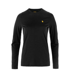 Fjallraven Womens Bergtagen Merino 190 L/S Tee Black - Parasol Store