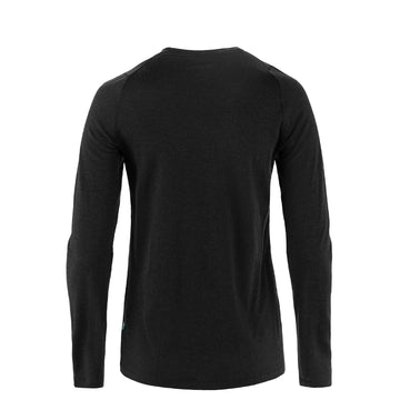 Fjallraven Womens Bergtagen Merino 190 L/S Tee Black