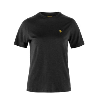 Fjallraven Womens Bergtagen Merino 190 S/S Tee Black