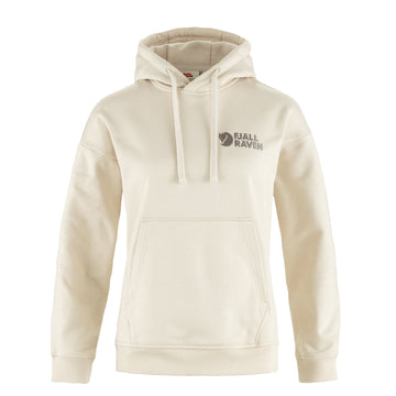 Fjallraven Womens Classic Hoodie Chalk White