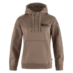 Fjallraven Womens Classic Hoodie Suede Brown - Parasol Store