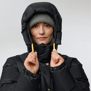 Fjallraven Womens Expedition Down Cropped Jacket Black
