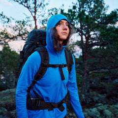 Fjallraven Womens Expedition Fleece Hoodie Chalk Rose - Parasol Store