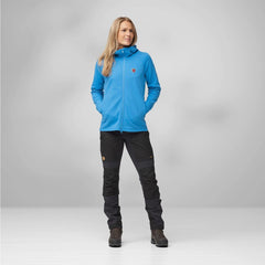 Fjallraven Womens Expedition Fleece Hoodie Chalk Rose - Parasol Store