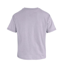 Fjallraven Womens Fjallblomster Logo T-shirt Lavender Mist