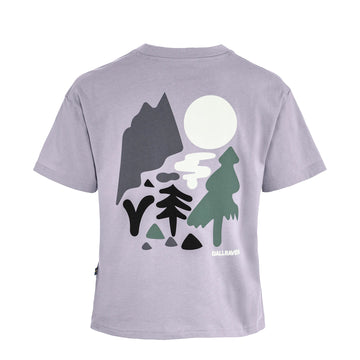 Fjallraven Womens Forest Walk T-shirt Lavender Mist