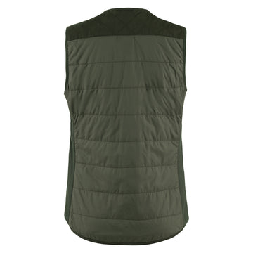 Fjallraven Womens Forest Wool Padded Vest Deep Forest - Parasol Store