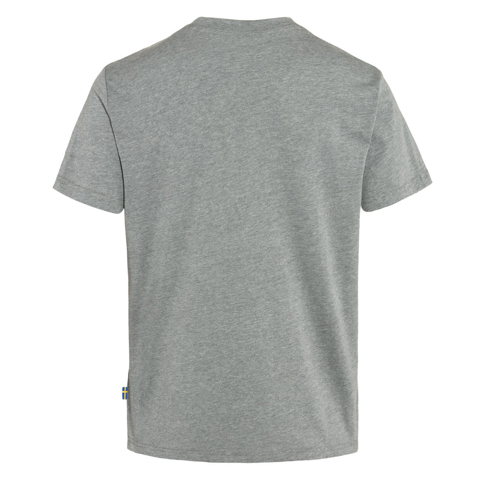Fjallraven Womens Fox Boxy Logo T-Shirt Grey Melange Fjallraven