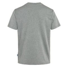 Fjallraven Womens Fox Boxy Logo T-Shirt Grey Melange Fjallraven