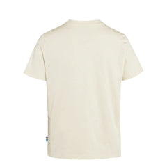 Fjallraven Womens Fox Boxy Logo Tee Chalk White