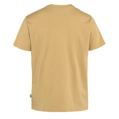 Fjallraven Womens Fox Boxy Logo Tee Dune Beige Fjallraven
