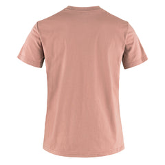 Fjallraven Womens Fox Boxy Logo Tee Dusty Rose - Parasol Store