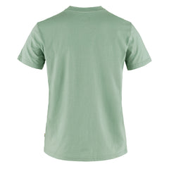 Fjallraven Womens Fox Boxy Logo Tee Misty Green - Parasol Store