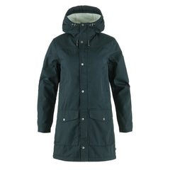Fjallraven Womens Greenland Winter Parka Dark Navy - Parasol Store