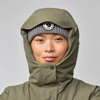 Fjallraven Womens HC Hydratic Padded Parka Laurel Green - Parasol Store