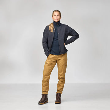 Fjallraven Womens HC Insulated Jacket Black - Parasol Store